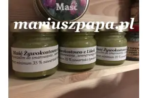 maść żywokostowa z liści