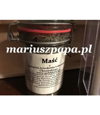 Maść Żywokostowa z korzenia żywokostu Ukraińskiego 500 ml