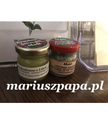 maść z korzenia żywokostu z woskiem pszczelim