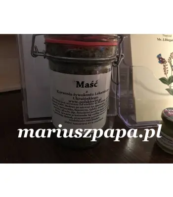 Maść Żywokostowa z korzenia żywokostu Ukraińskiego 500 ml